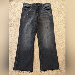 Kut Kelsey High Rise Ankle Flare size 12